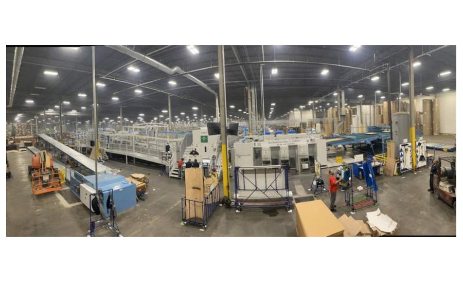 President Container Group Utilizes Jumbo Flexo Folder Gluer BoxMaking