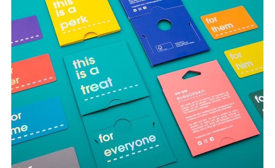 Burgopak Celebrates Pride Month with Gift Card Packaging Design 2021