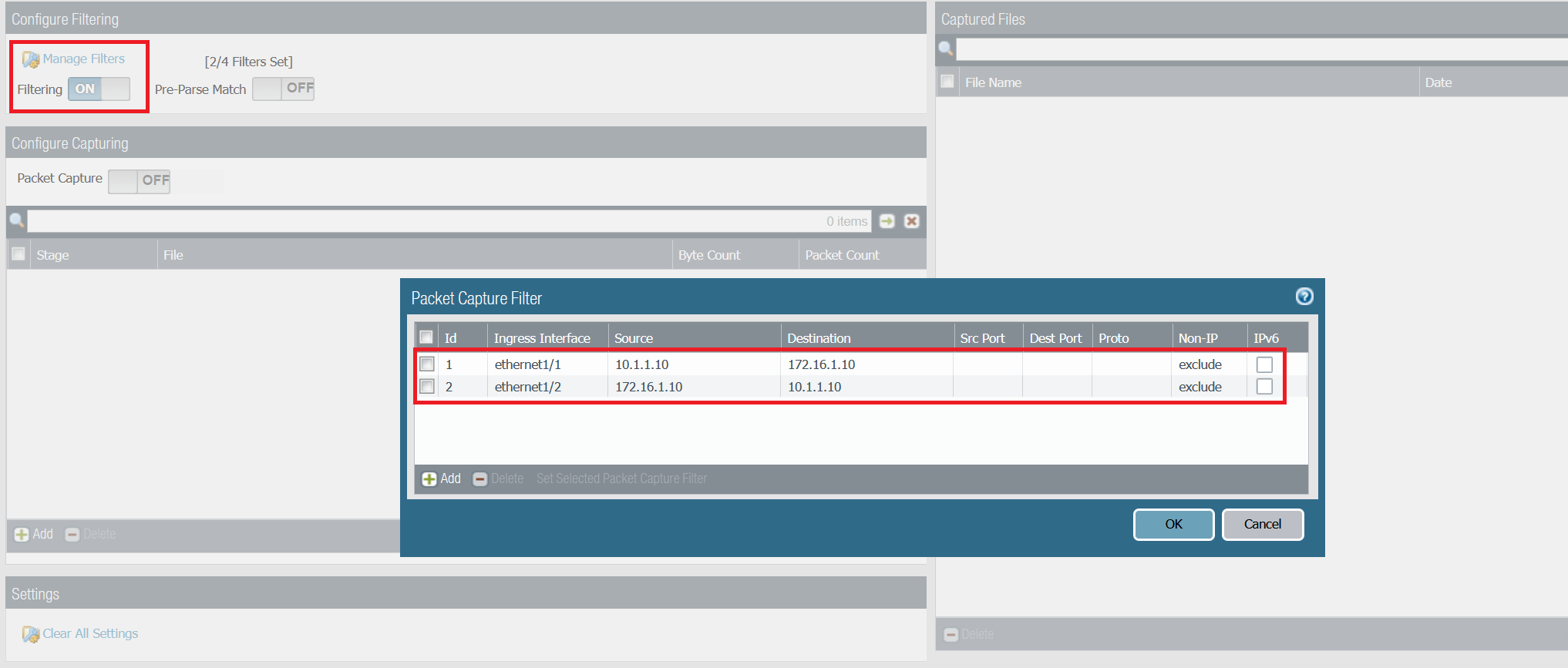 Palo Alto Packet Capture