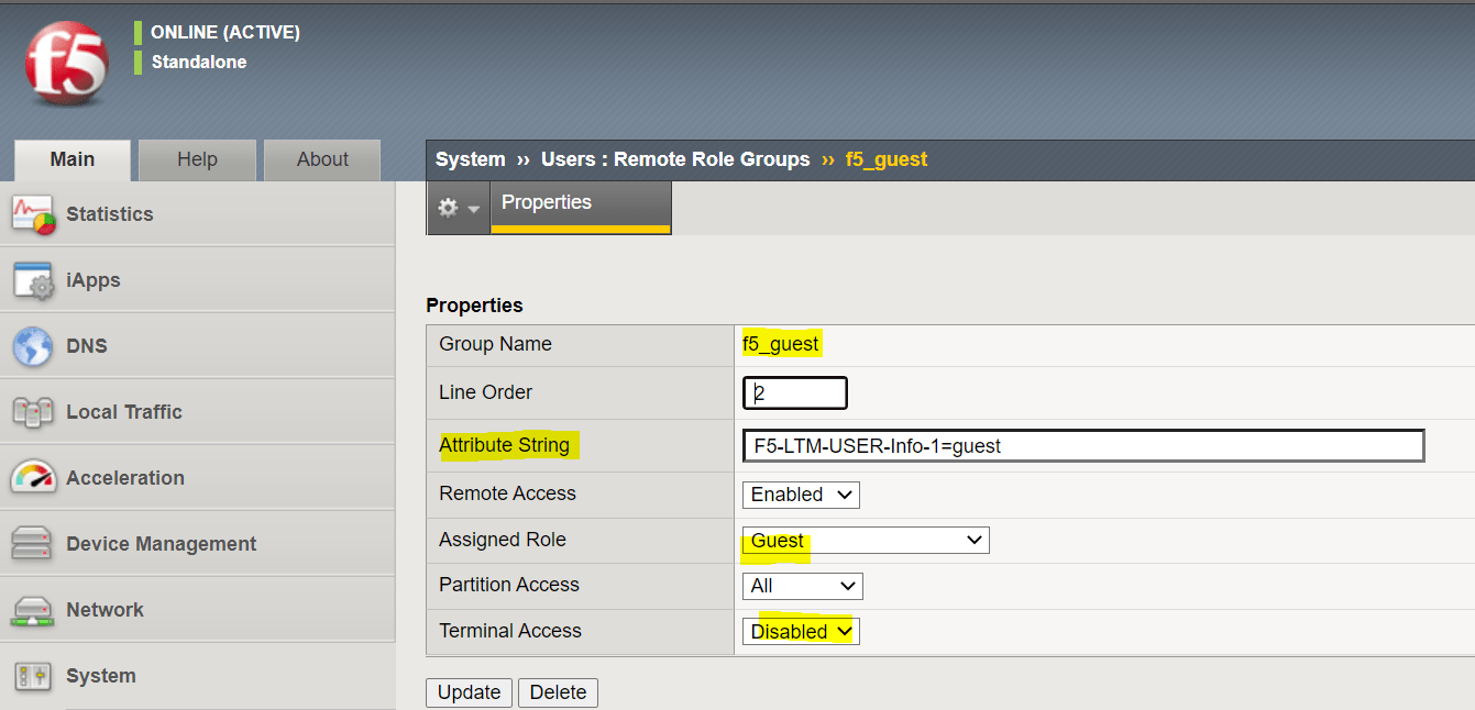 Configure F5 TACACS+ authentication against Cisco ISE