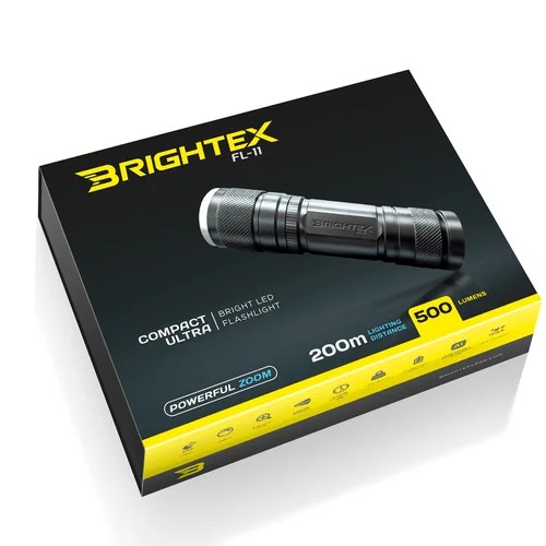 Custom Printed Flashlight Packaging Boxes Wholesale with Logo