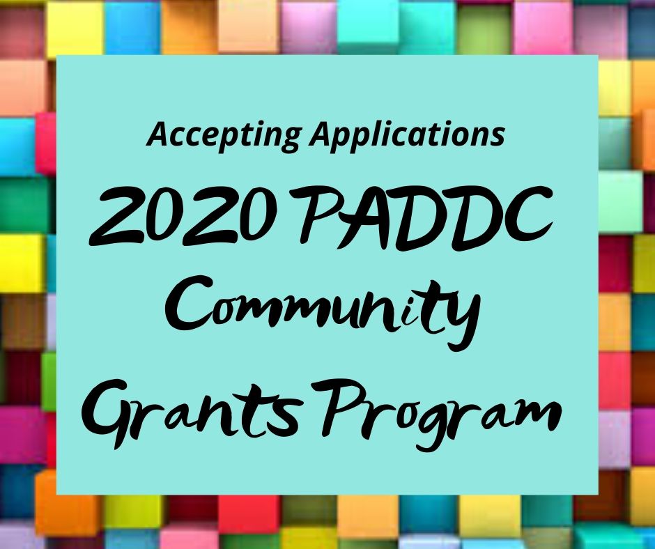 Accepting Applications for the PADDC 2020 Community Grants Program