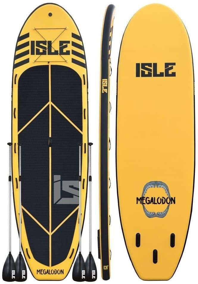 15' Isle Inflatable Megalodon Paddle Board Review Paddle Board Nation