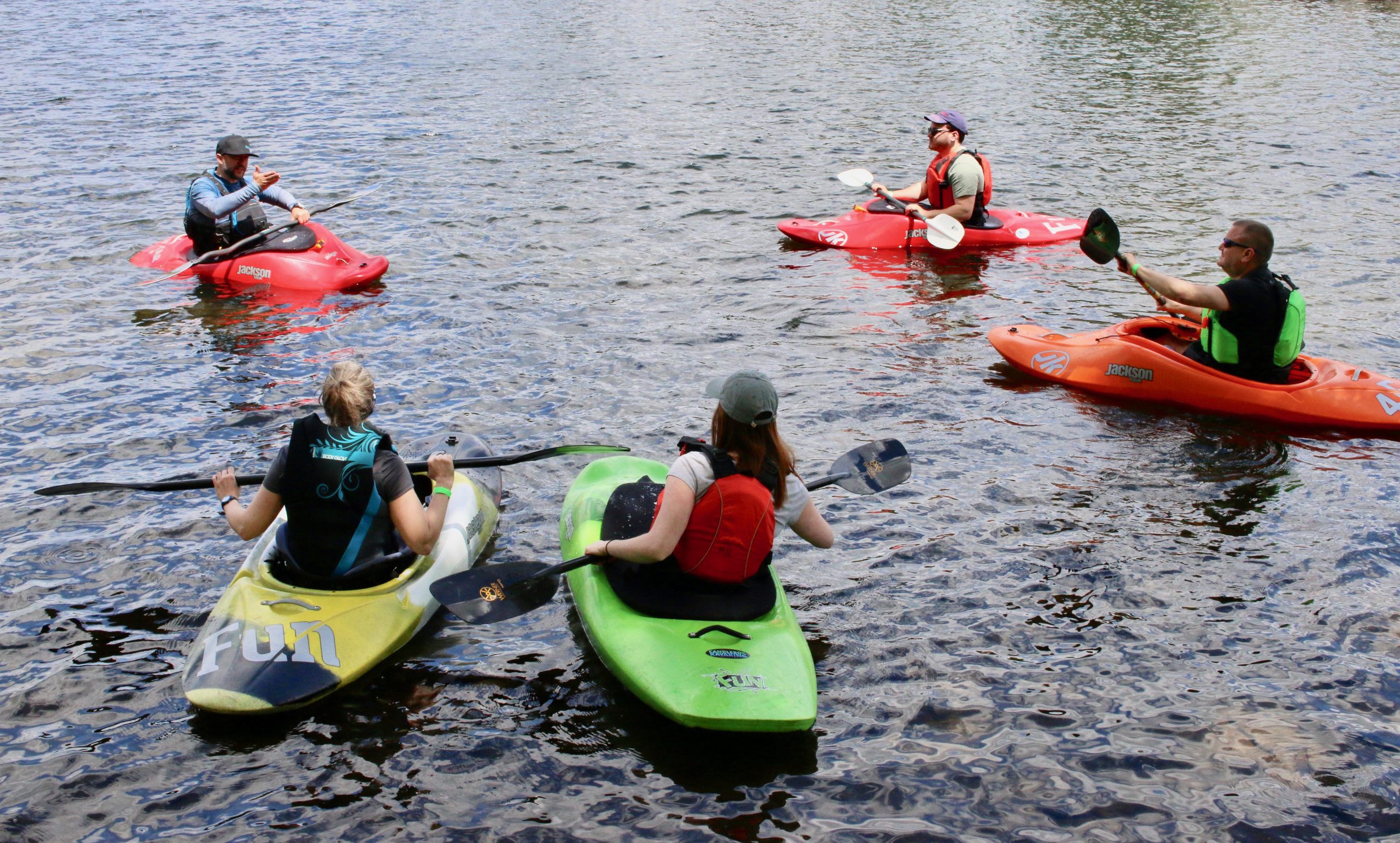 Beginner River Kayak Skills Paddle Canada