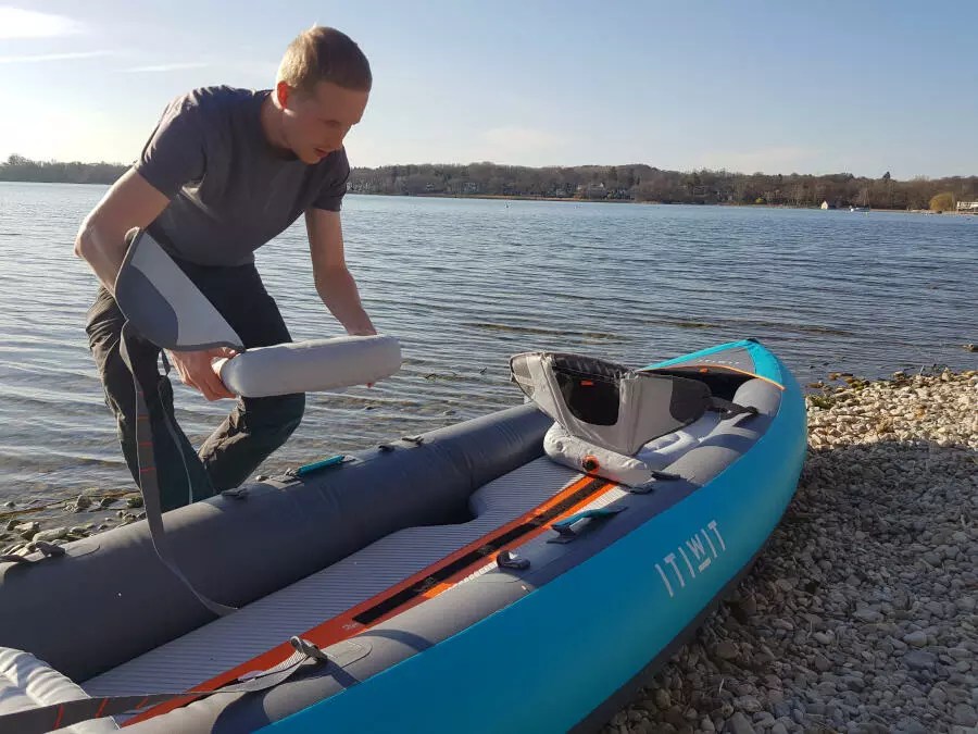 Itiwit Decathlon Inflatable Kayak Inflation, Review And