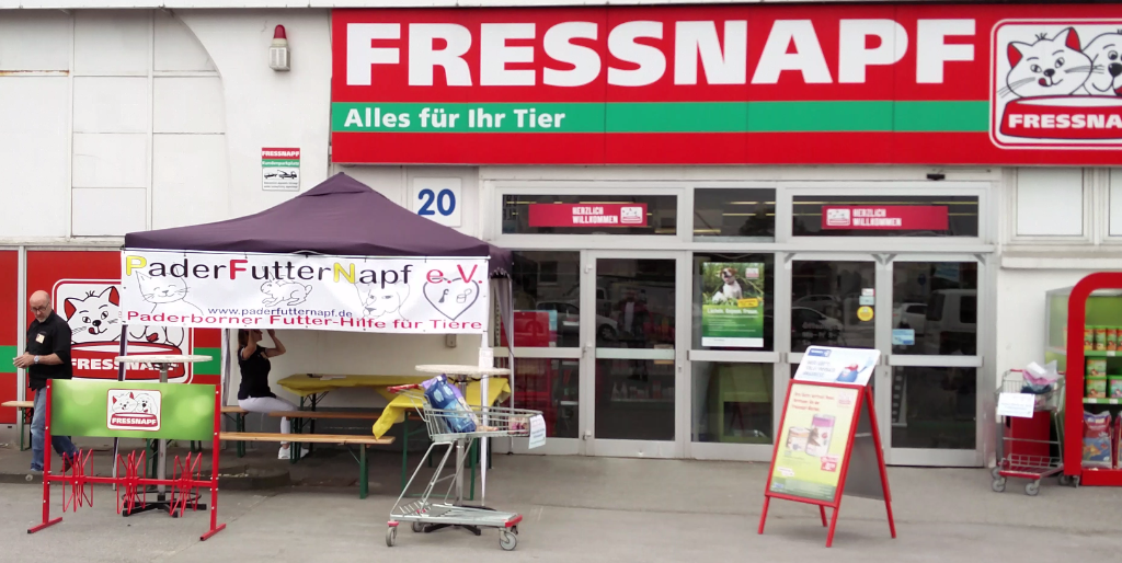 Erfolgreicher Infostand beim Fressnapf PaderFutterNapf