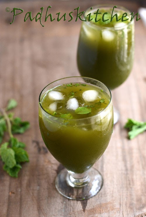Lemon Mint Cooler Recipe Padhuskitchen