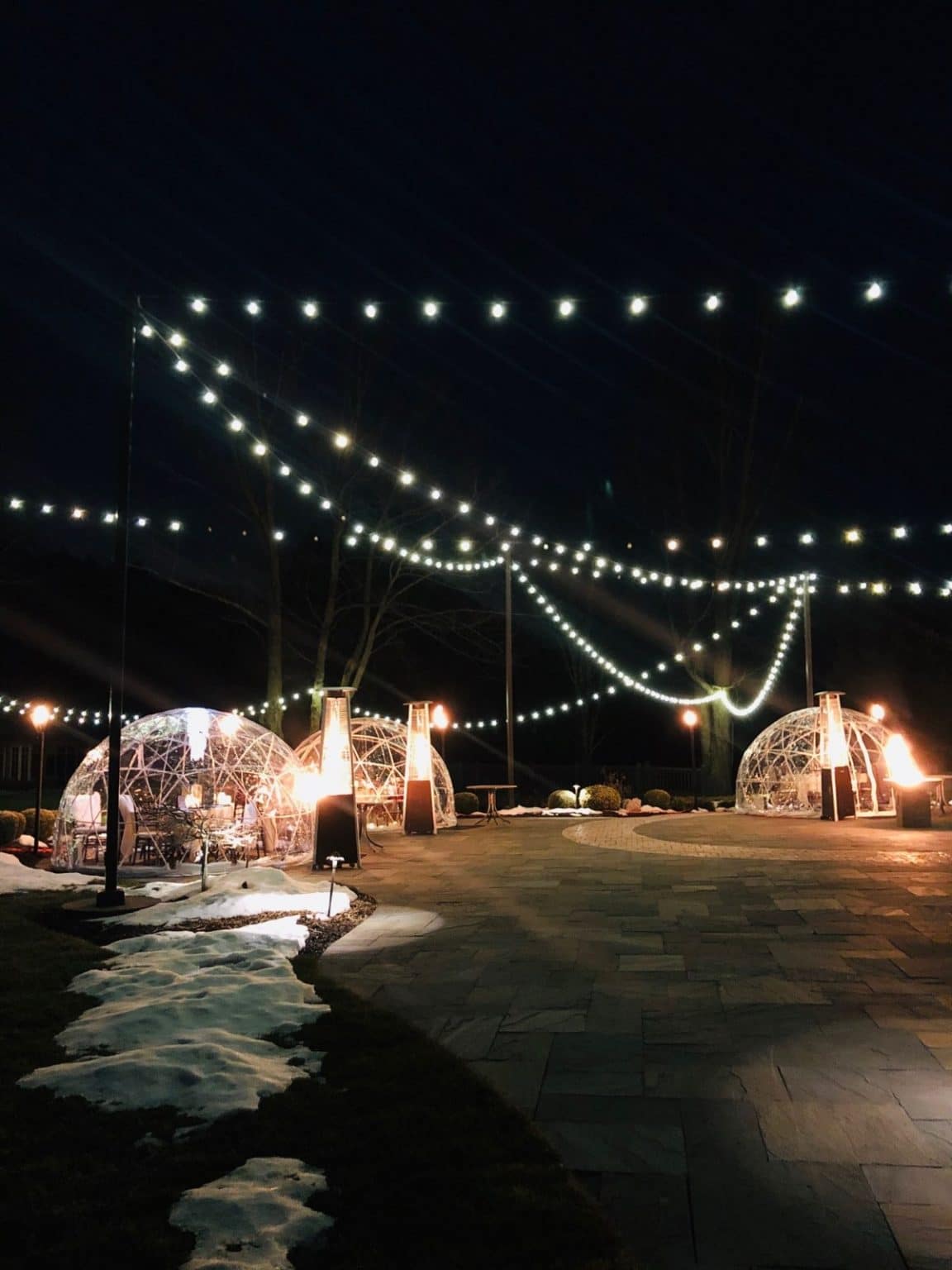 You Can Dine in a Cozy, Private Igloo at this Beautiful