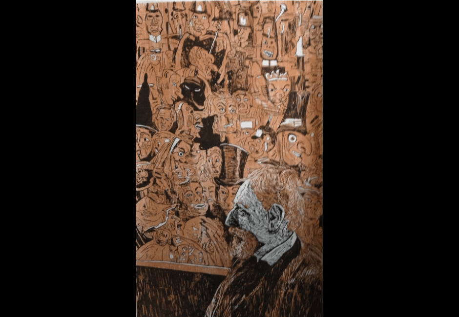 Drawn from Wood Woodcuts by Dan Miller PAFA Pennsylvania Academy