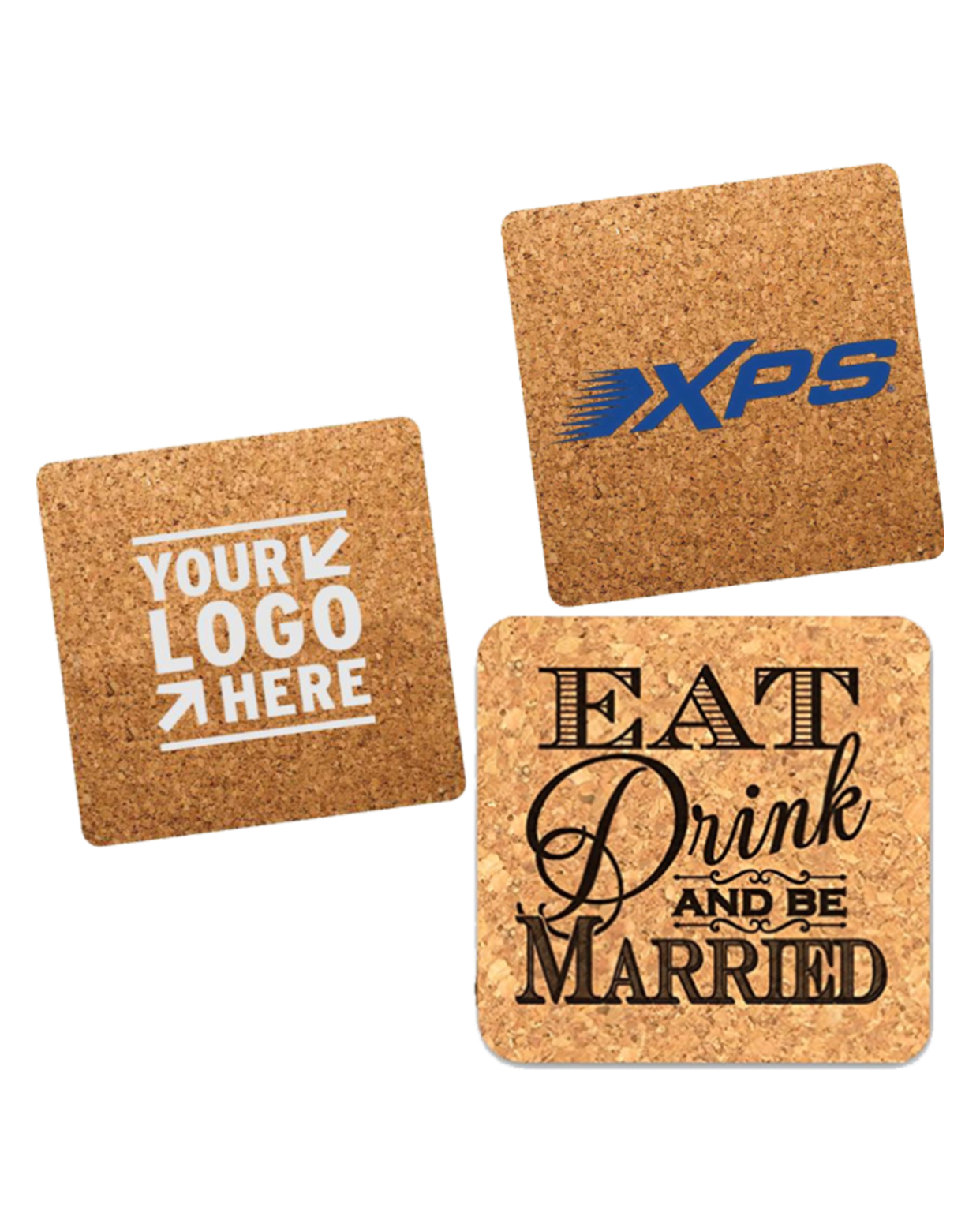CORK COASTERS SQUARE Pafitis Safety Center