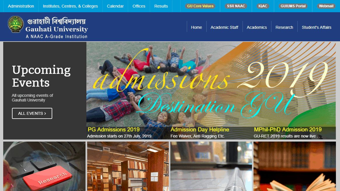 Gauhati University Pg Merit List 2023 Guwahati University Pg 2019 Admission: Merit List To Be Released Today – Pagalguy