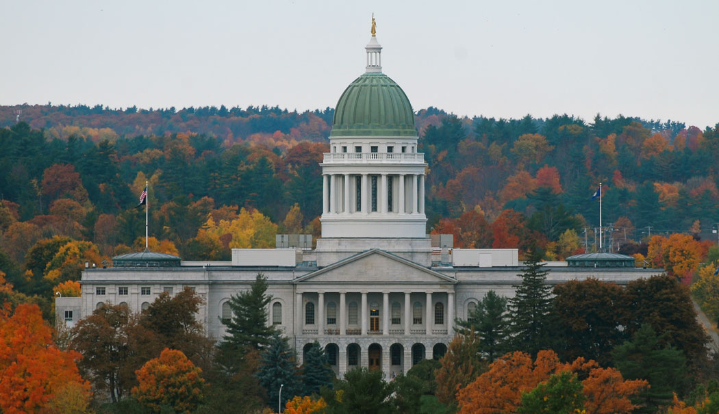 Augusta State Capital Building Carrigan Classical architecture