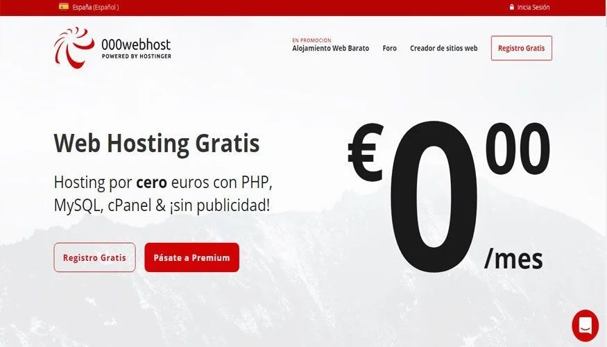 hostgratuitos000webhost El blog de las Páginas Webs