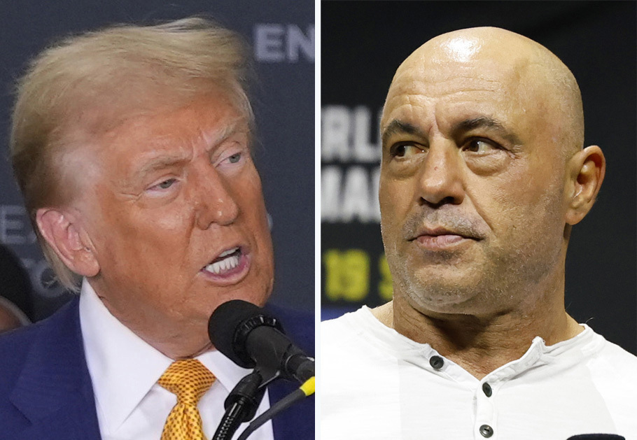 Trump repeated election lies in his interview with Joe Rogan. Here are