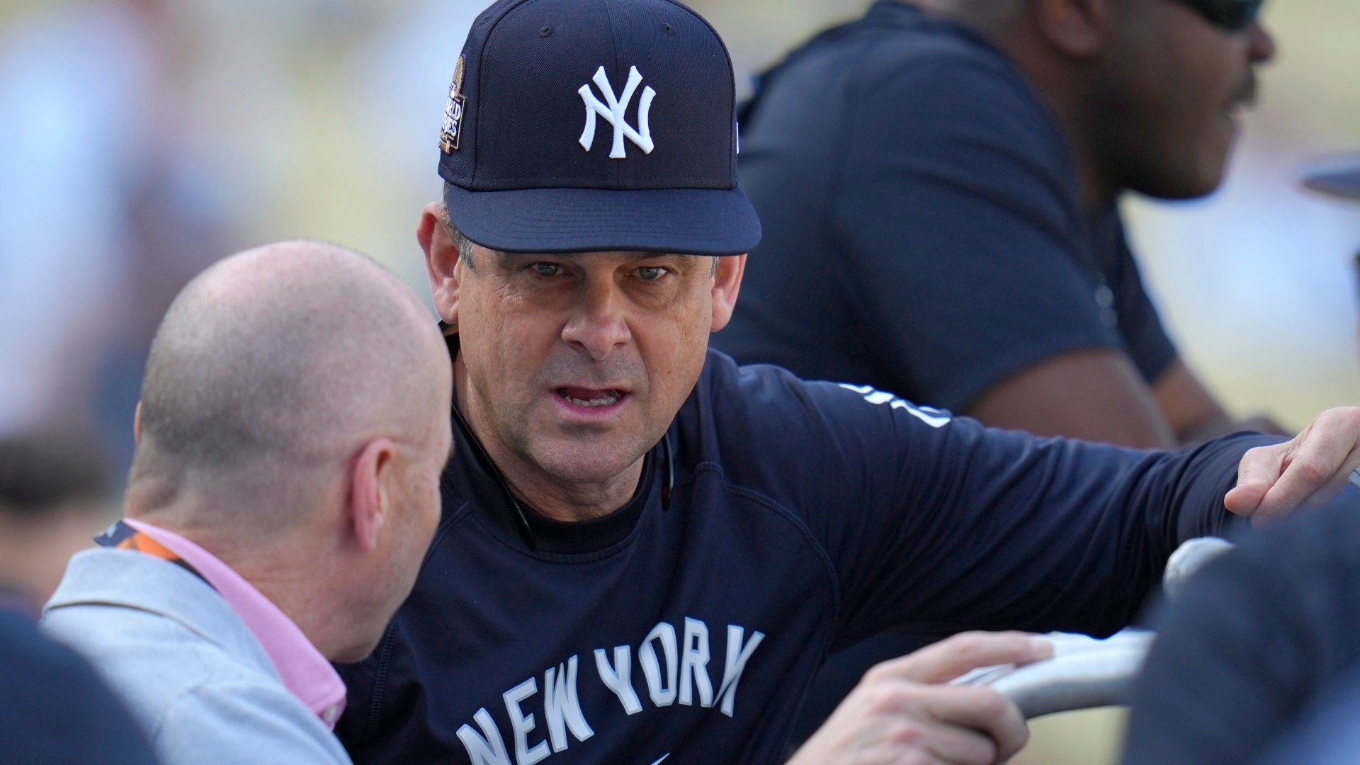 Aaron Boone defends using Cortes in World Series opener, regrets not