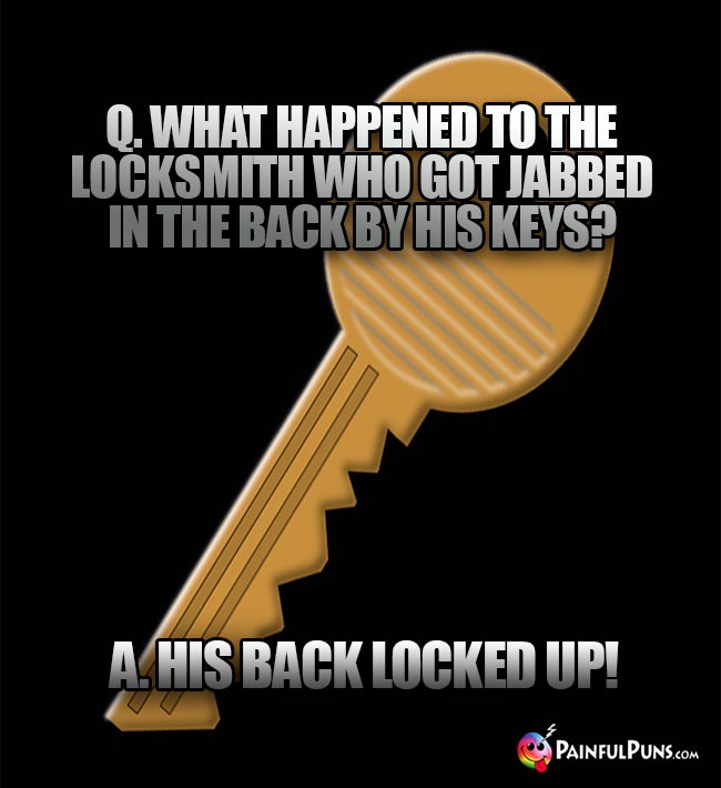 Locksmith Puns, Key Jokes, Locked Out Humor 2