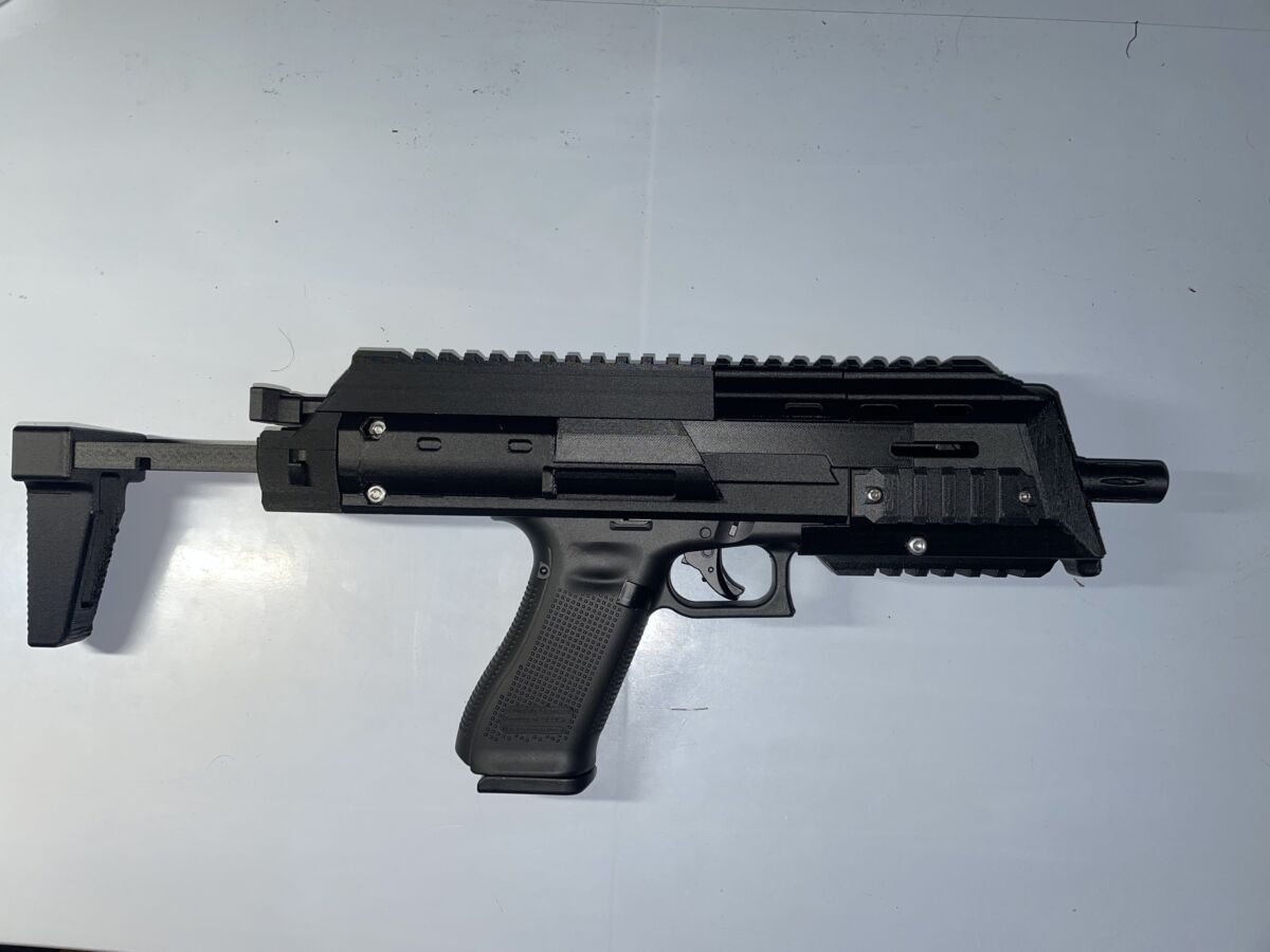 MP7 BodyKit Glock Paintball / Airsoft Paintball Basar