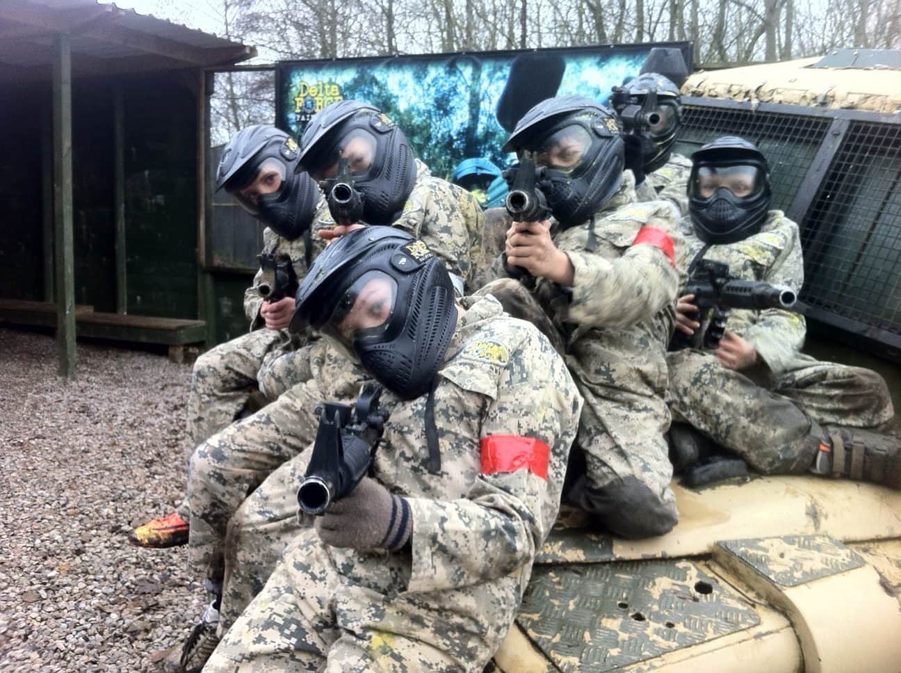 Paintballing in Hampshire Best England Paintball Equipment Delta Force