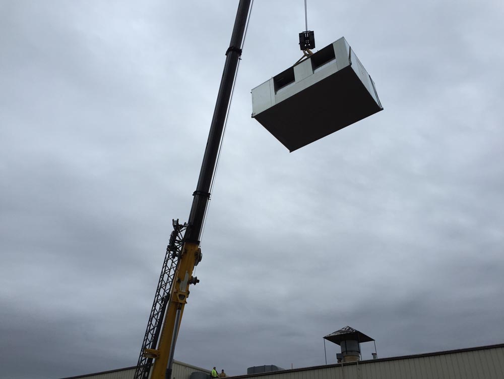 Air Makeup Units for Paint Booth