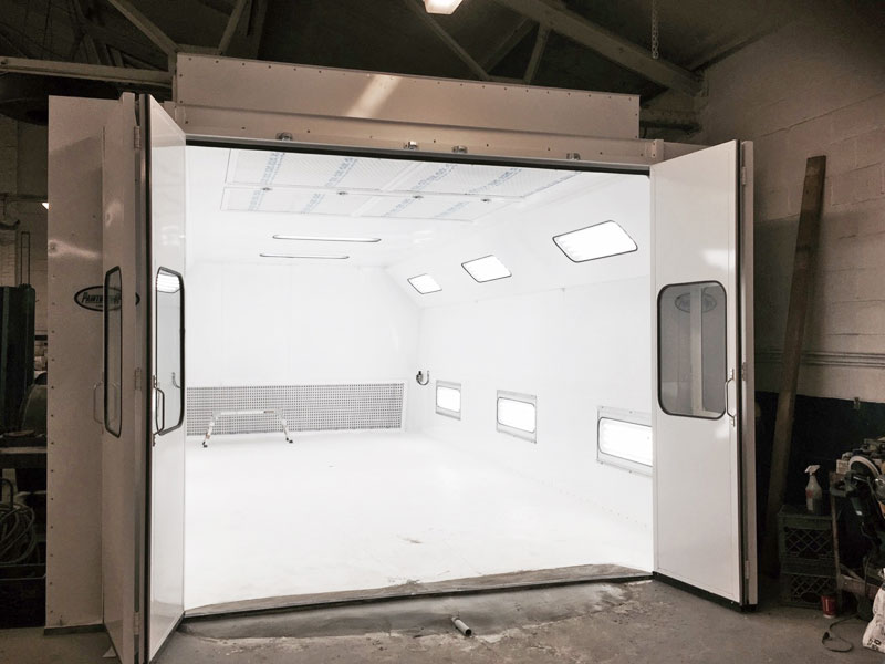 Paintbooth Pros Manufactorer of VOC containment systems and Paint Booths