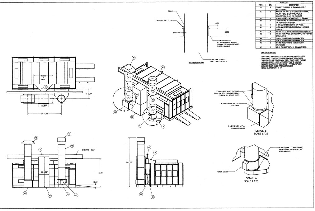 Paintbooth Pros Manufactorer of VOC containment systems and Paint Booths