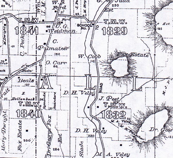 Potter County estate Map