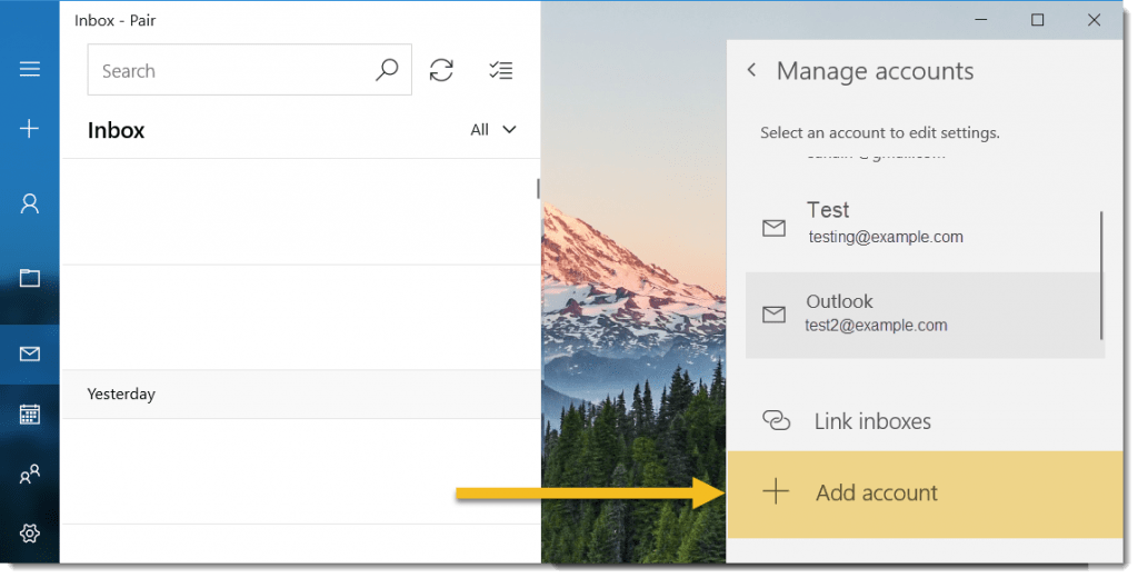 Setting Up Email Windows 10 Mail Knowledge Base Pair Networks
