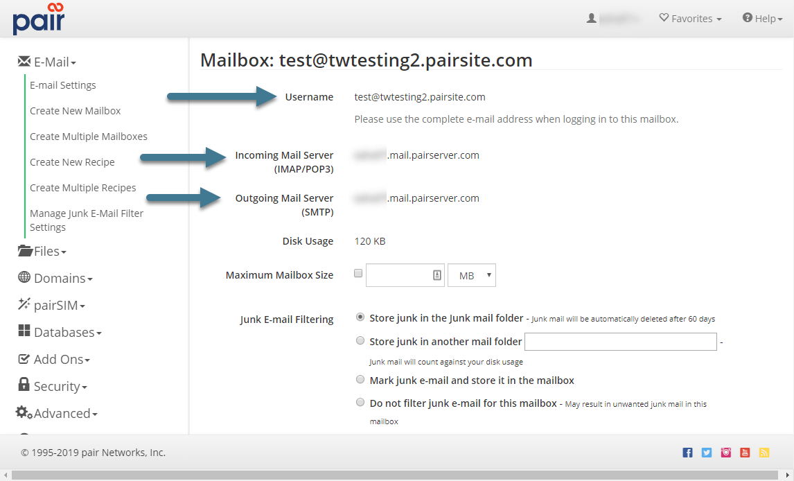 A Guide to Mailboxes Knowledge Base Pair Networks