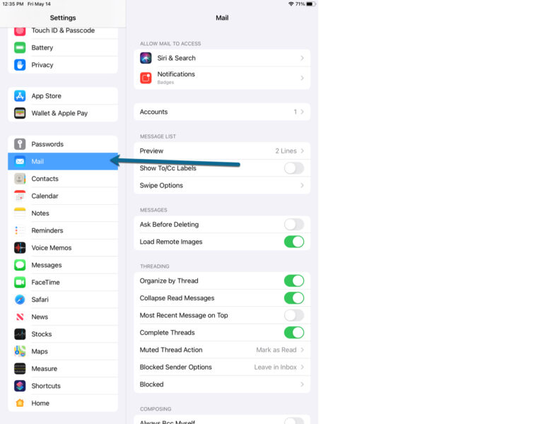 Setting up Email iOS Mail (iPad) Knowledge Base Pair Networks