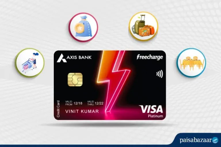 Axis Bank FreeCharge Credit Card Review Compare & Apply Loans