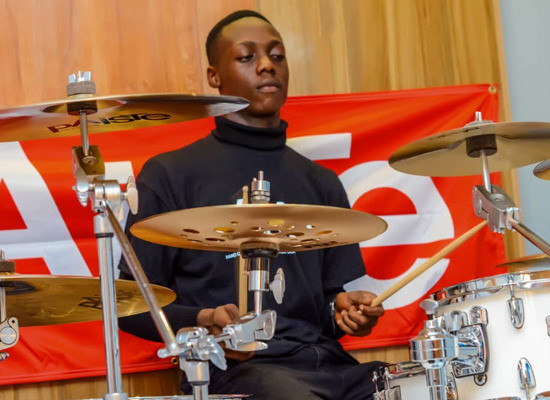 Paiste Artist Emmanuel Afolabi Paiste