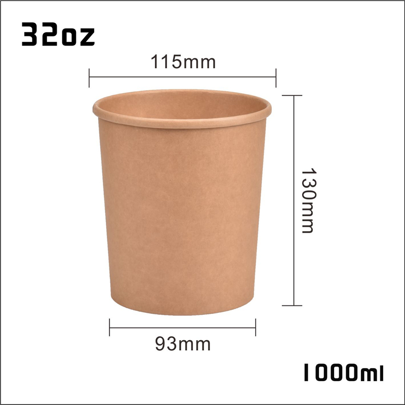 Soup Paper Cup With Lid Custom Printed DisposableBuy cup,soup cup