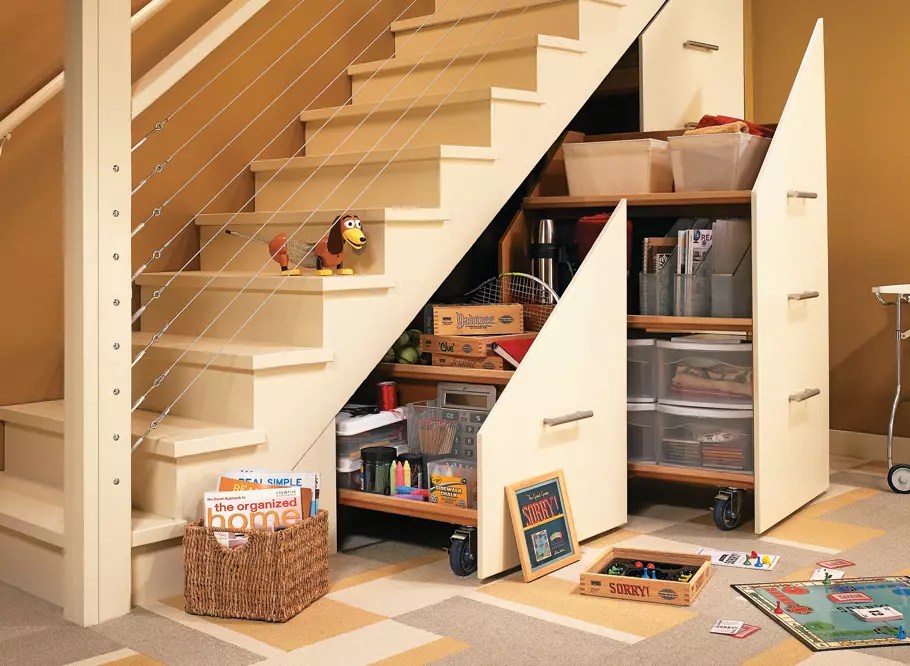Creative Ideas for Under Stair Storage PA Kitchen