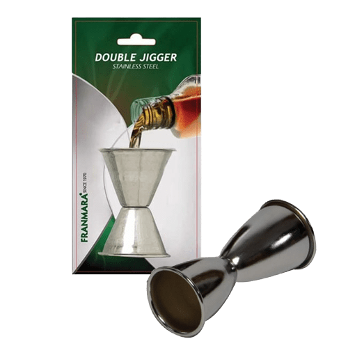 Carded Stainless Steel Double Jigger Wholesale Pakit Products