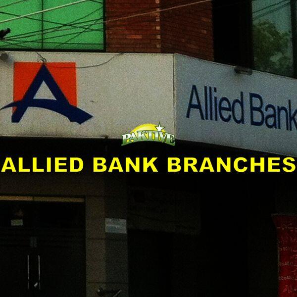 Allied Bank Branches Paktive