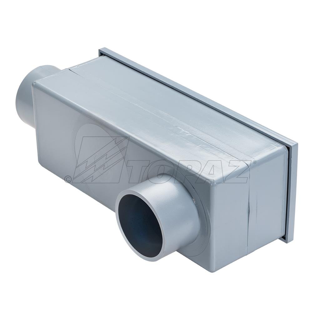 Topaz 1149 31/2" Schedule 40 PVC LB Type Conduit Bodies (1 Pack) Paladin Distribution