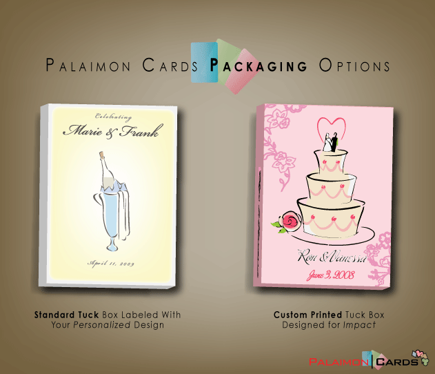 Wedding Favors Card Decks « Palaimon Cards ♠ Quality Custom and