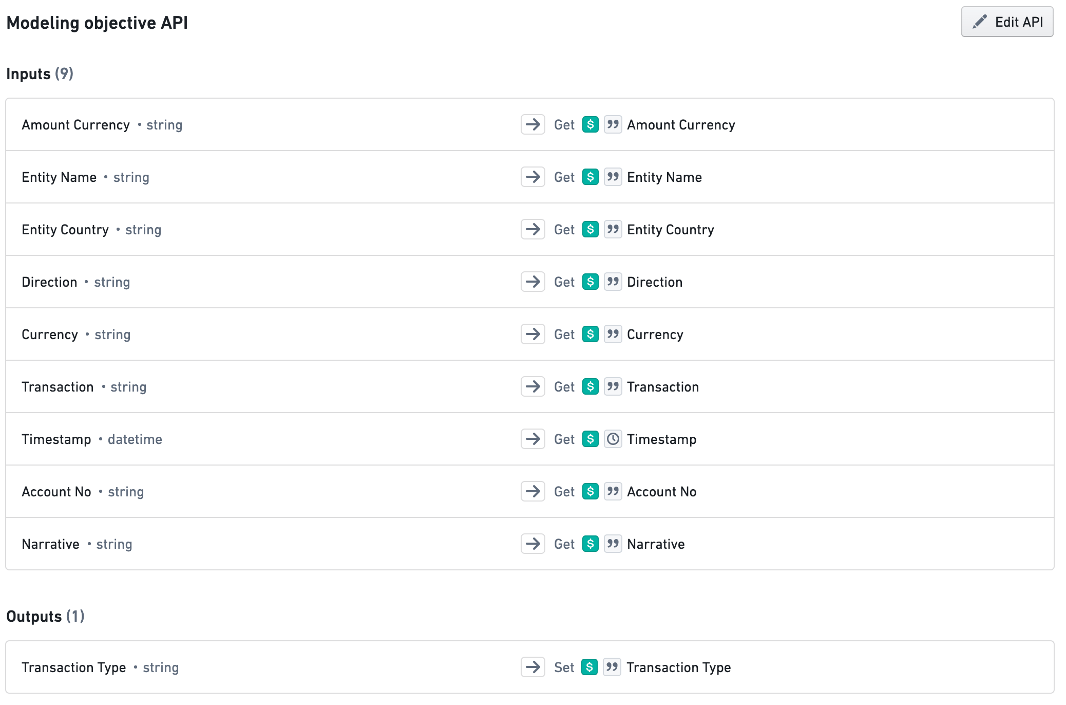 Documentation Modeling objective configuration > Define modeling