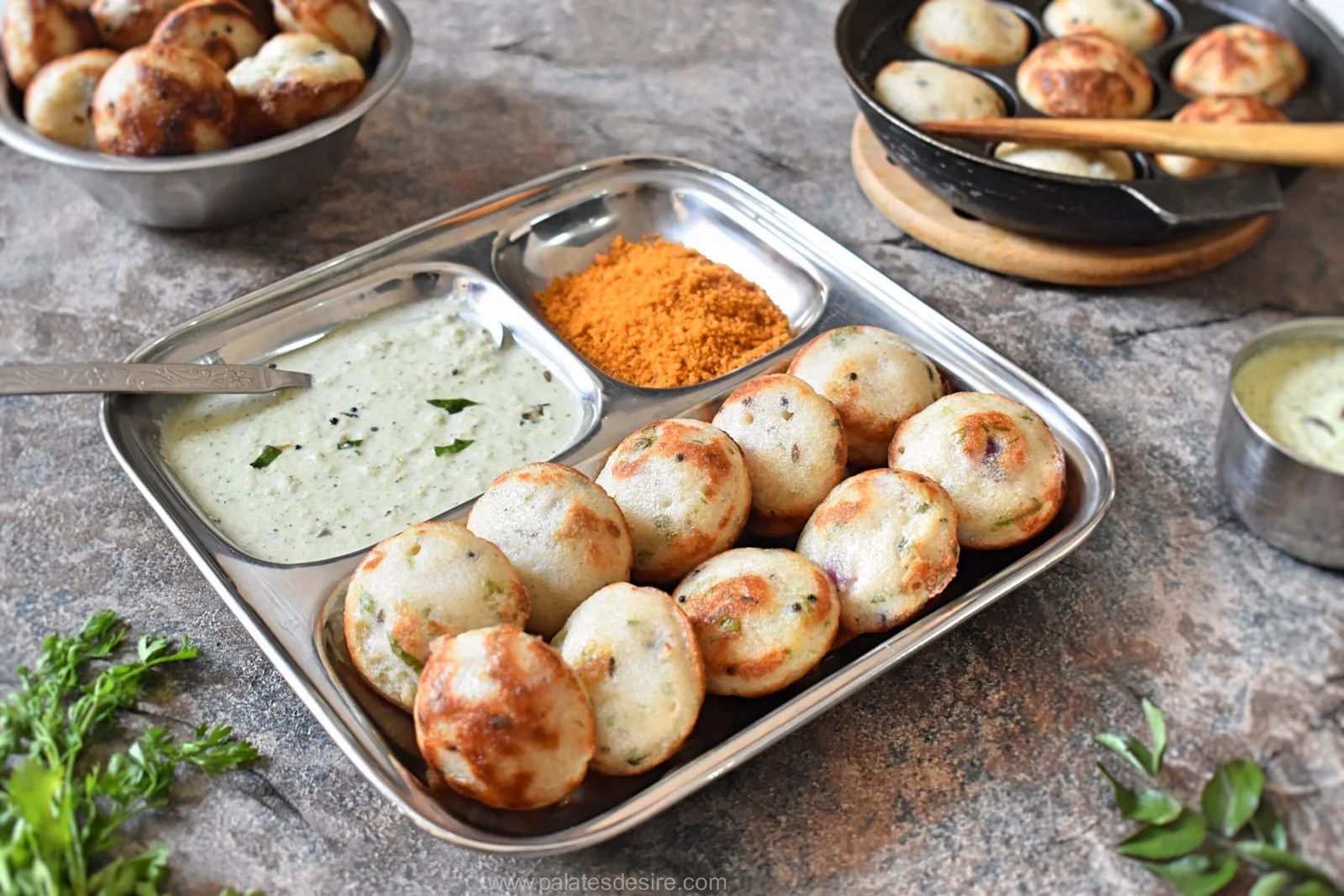 Rice Appe Paddu Guliappa Recipe Palate's Desire