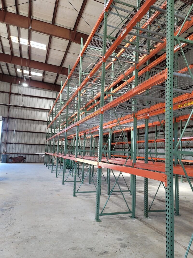 Interlake Teardrop Uprights 12' High x 42'' Deep Warehouse Rack
