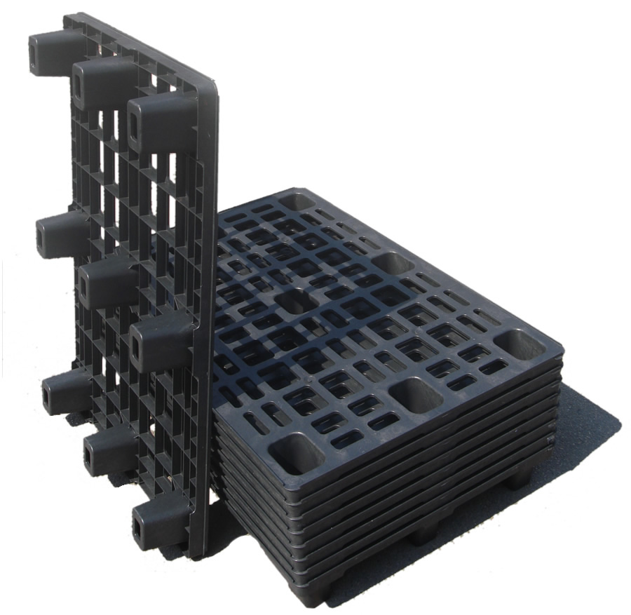 Pallet roll coils cradles at