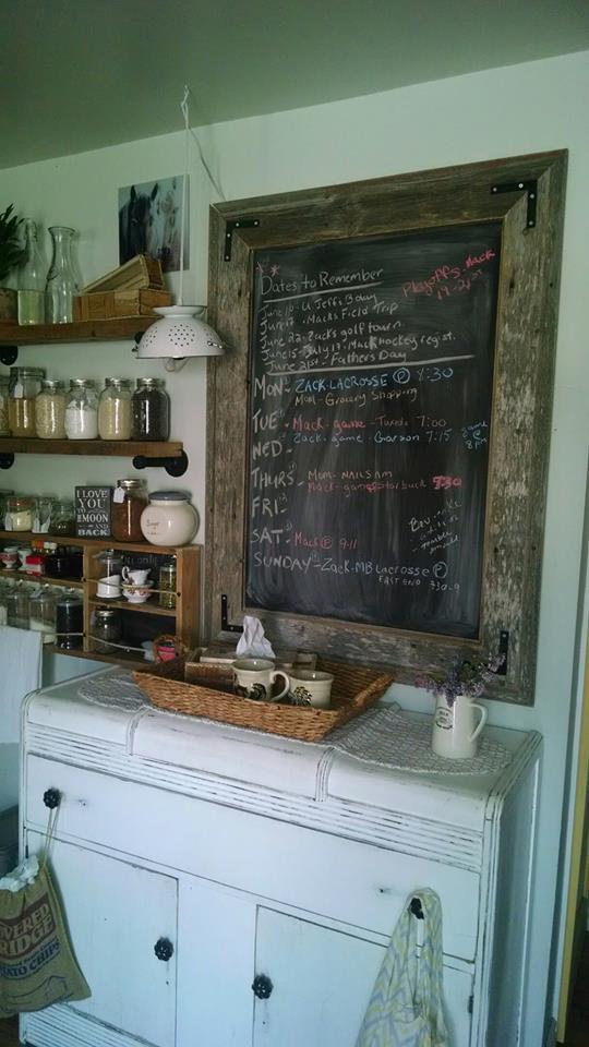 Pallets Kitchen Wall Shelves and Chalkboard Pallet Ideas