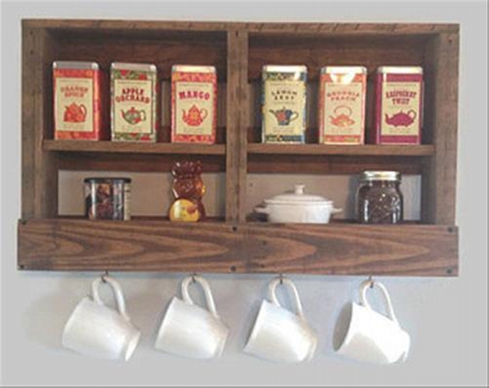 Pallet Shelf Ideas for Kitchen Pallet Ideas