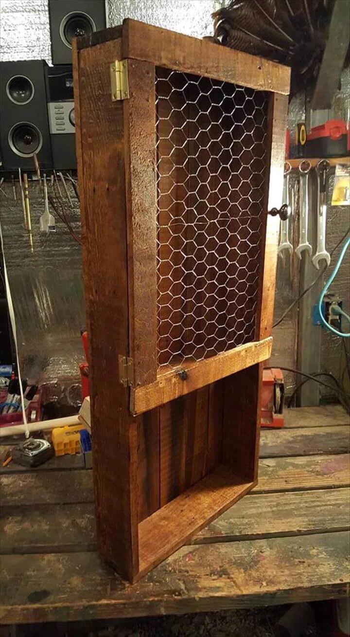 DIY Wood Pallet Kitchen Pantry Pallets Pro