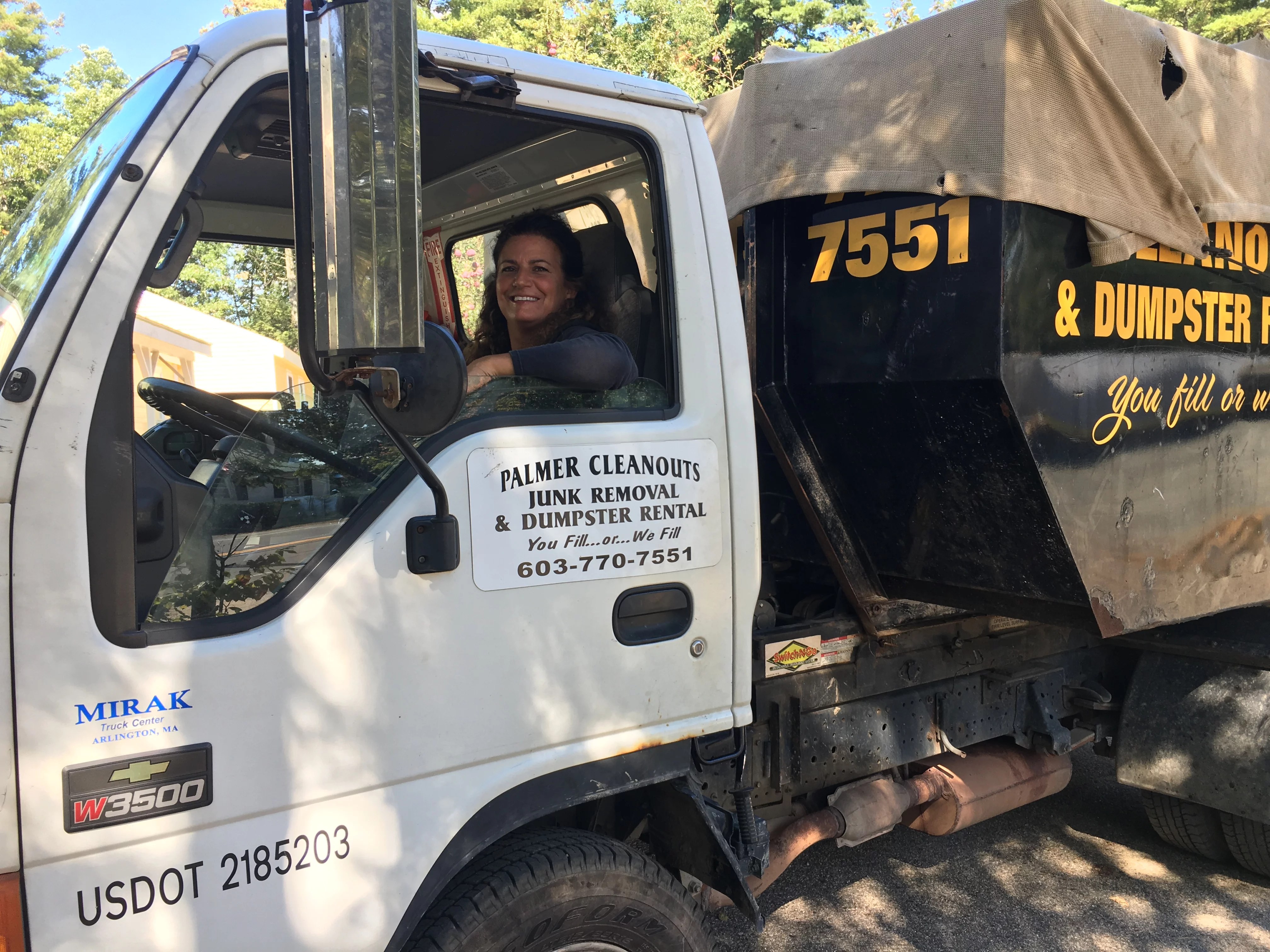 Junk Hauling, Trash Removal, Dumpster Rental Service Manchester NH Palmer Cleanouts