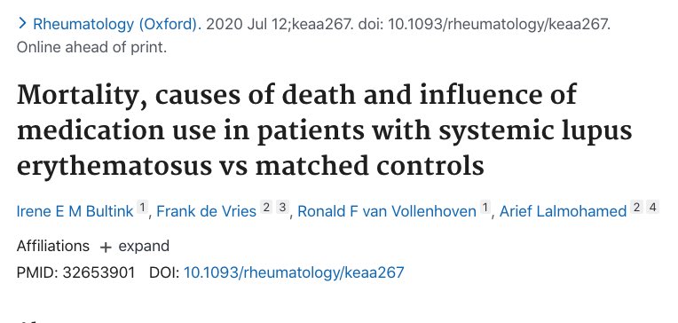 UK Study Mortality, causes of death and influence of medication use in