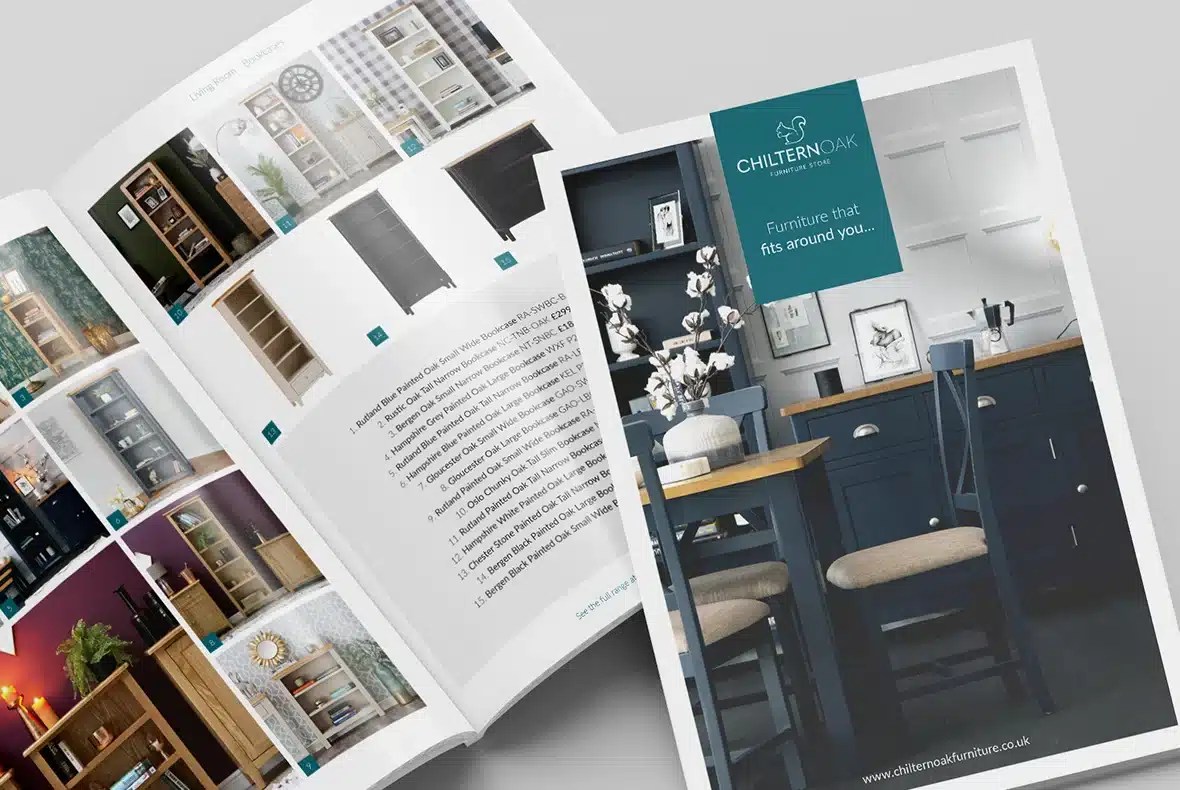 Furniture catalogue for Chiltern Oak
