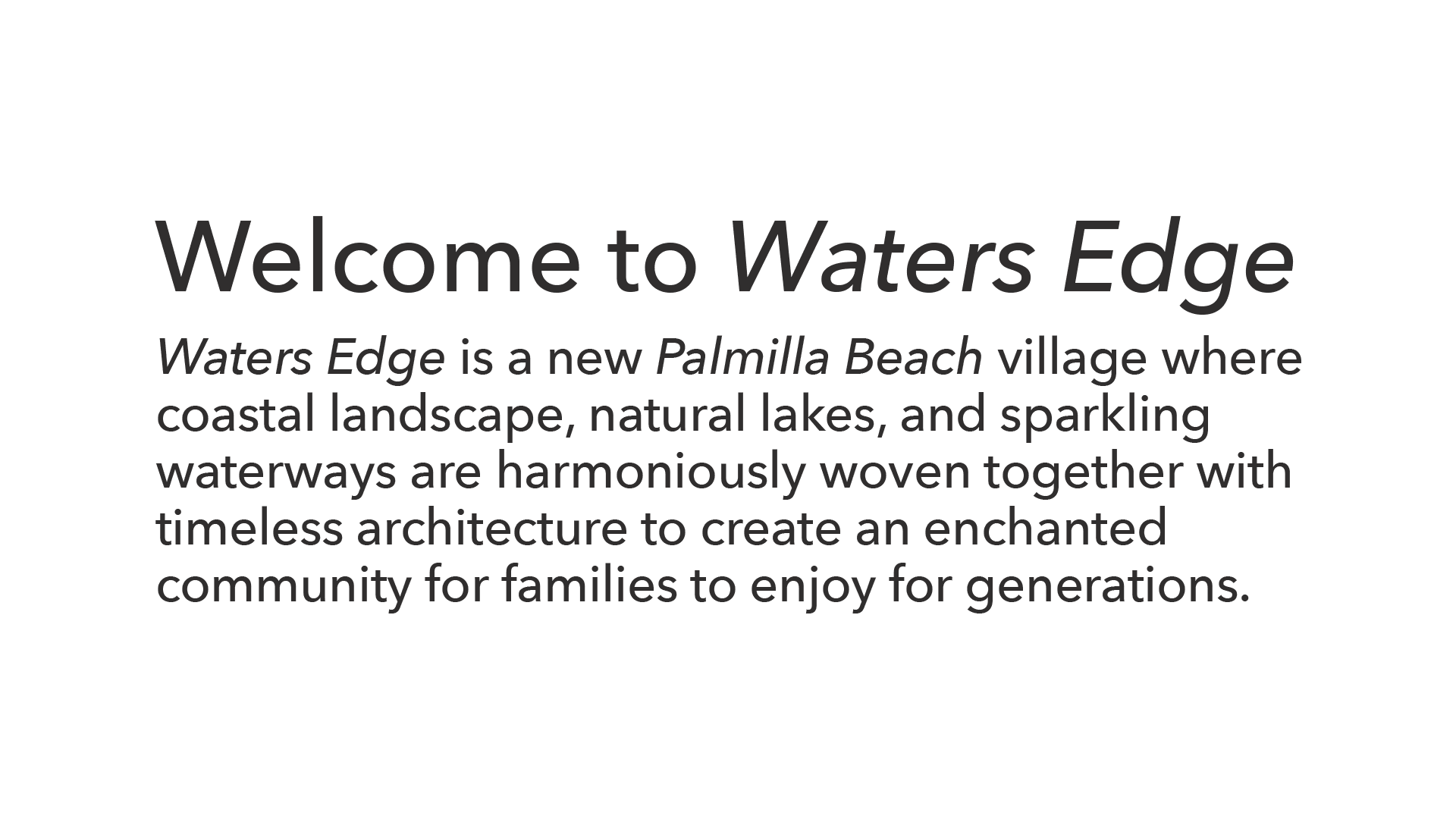 Waters Edge Palmilla Beach
