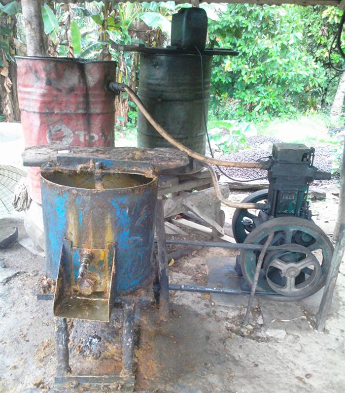 Nigeria local traditional palm oil extraction process_Industry News