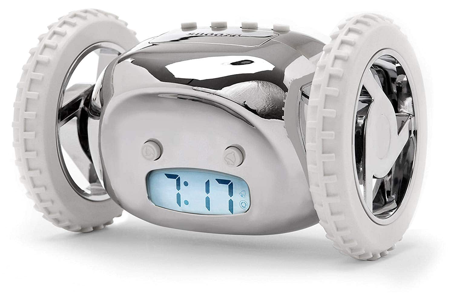 SHINY NEW GADGET OF THE MONTH Clocky the Alarm Clock on Wheels West